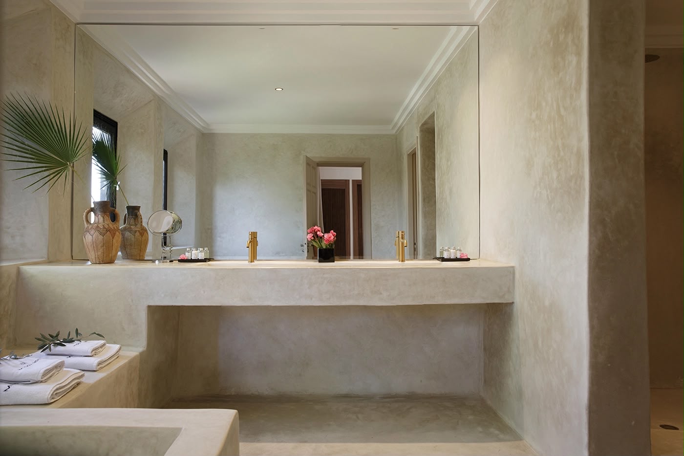 Salle de bain en tadelakt